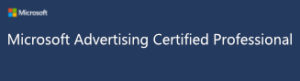 SEM Consultants Bing Ads Certification